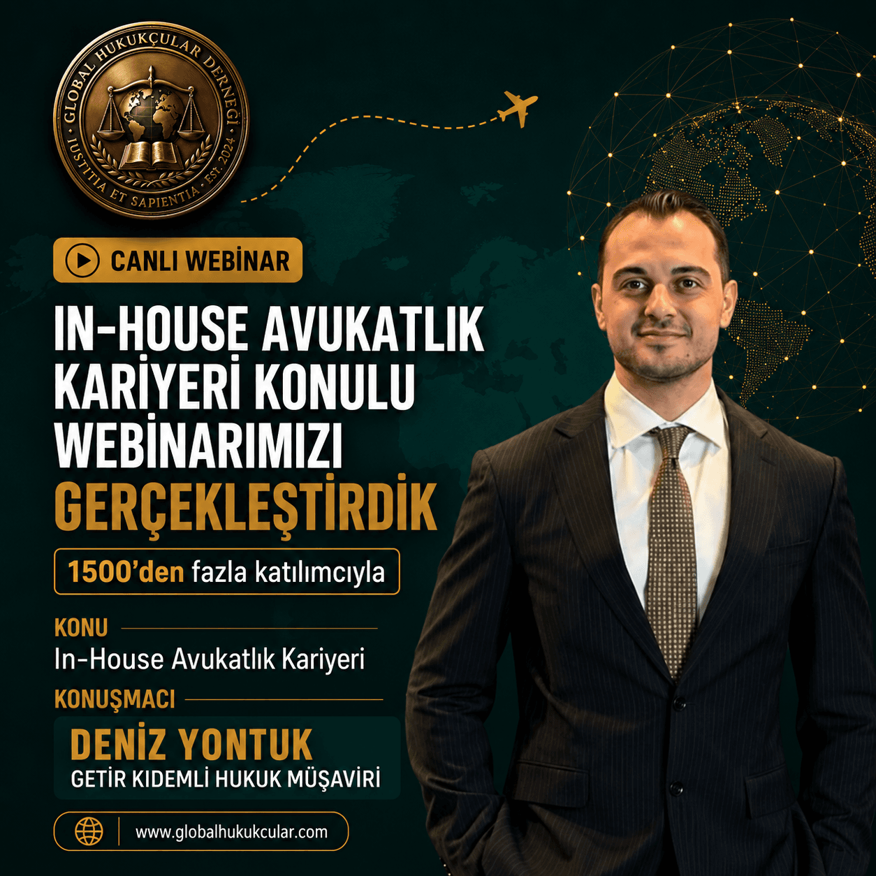 Deniz Yontuk Anlattı: In-House Avukatlık Kariyeri Başlığı Hukukçuların Gündeminde